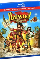 Обложка Фильм Пираты Банда неудачников (Blu-ray DVD) (Pirates! band of misfits, the)