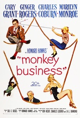 Обложка Фильм Обезьяньи проделки (Monkey business)